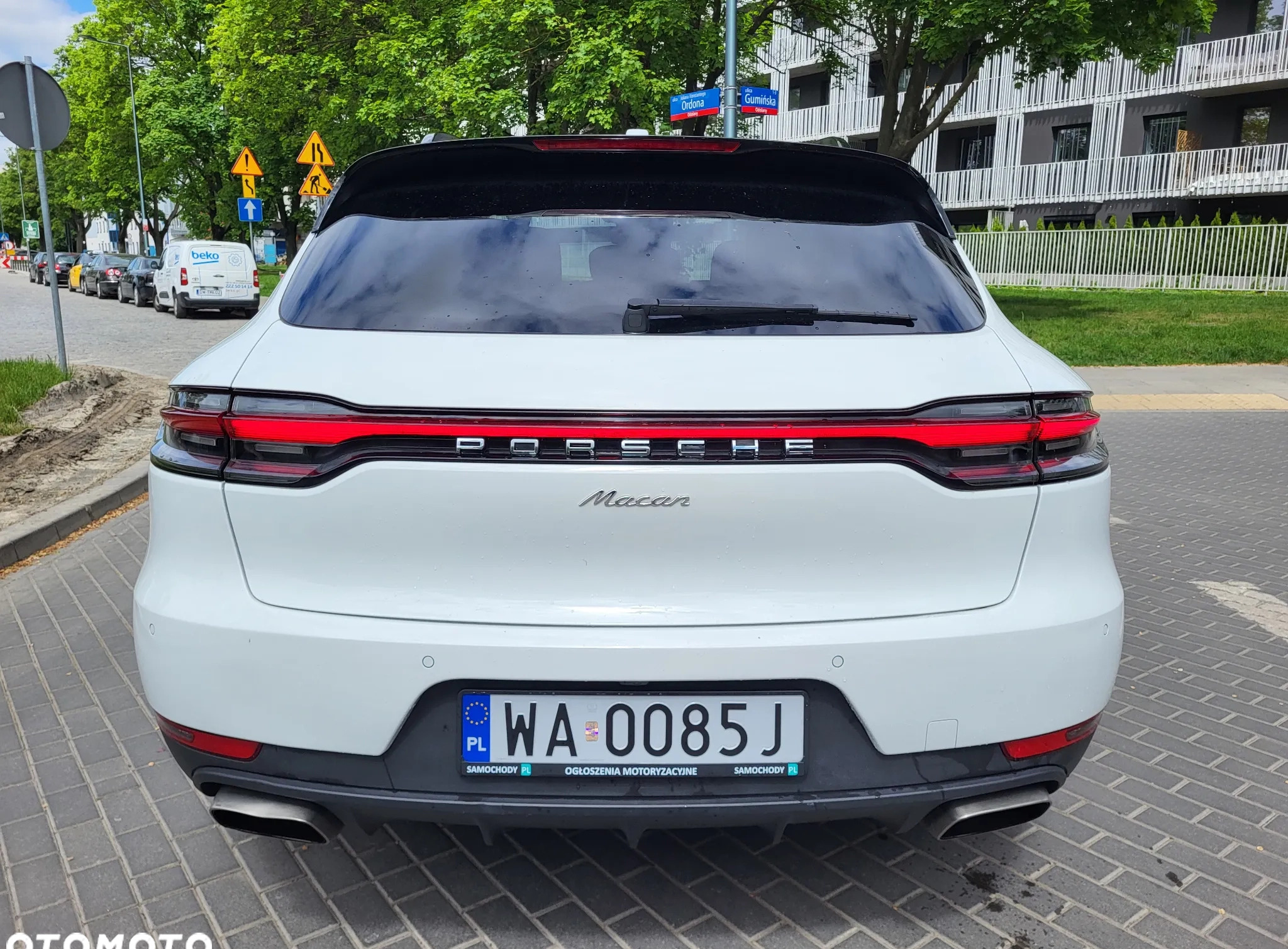 Porsche Macan cena 198900 przebieg: 34403, rok produkcji 2020 z Warszawa małe 704